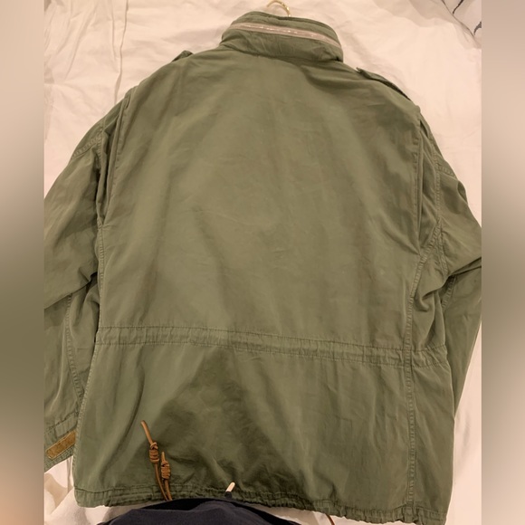 424 on Fairfax x Alpha Industries Field Jacket in Army Khaki Size:L - Picture 8 of 11